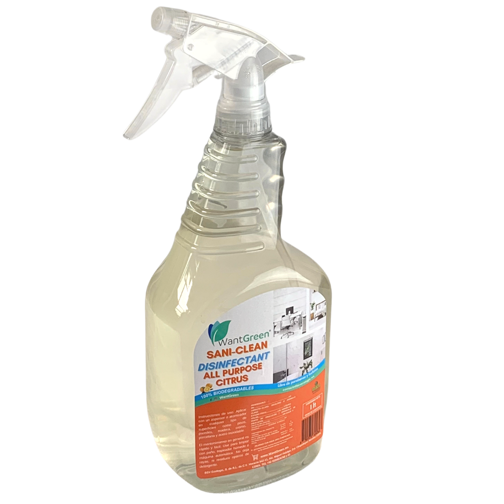 SANI-CLEAN DISINFECTANT ALL PURPOSE CITRUS 1 lt.