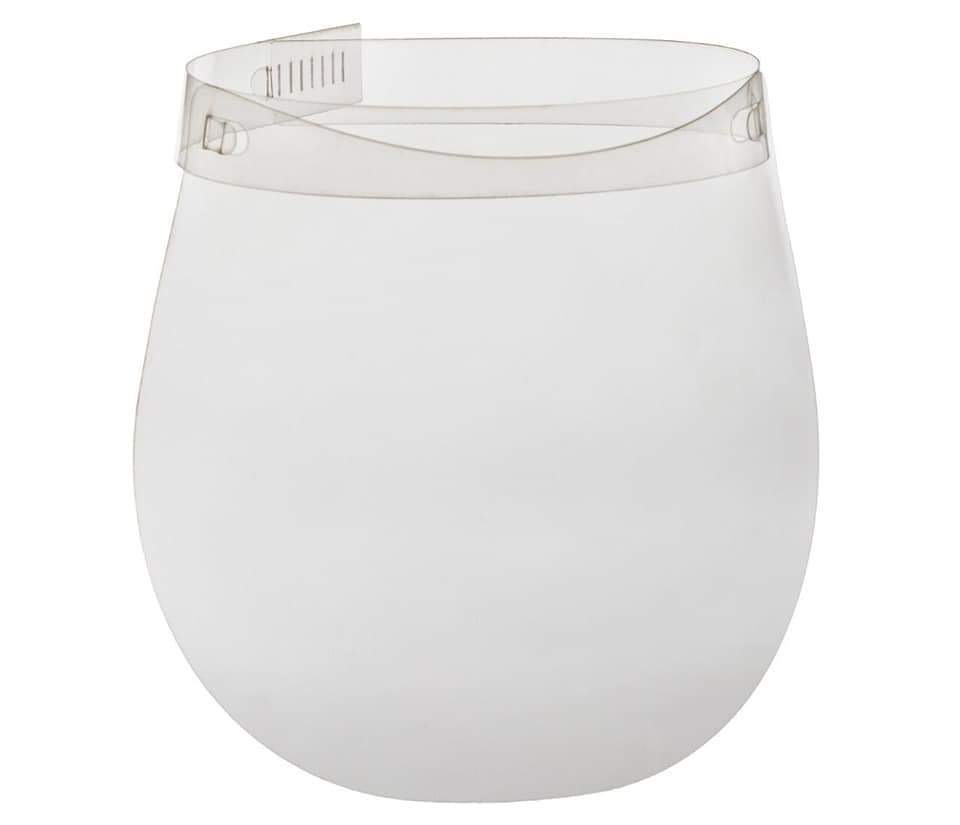 CARETA PROTECCION FACIAL VISOR DE PVC