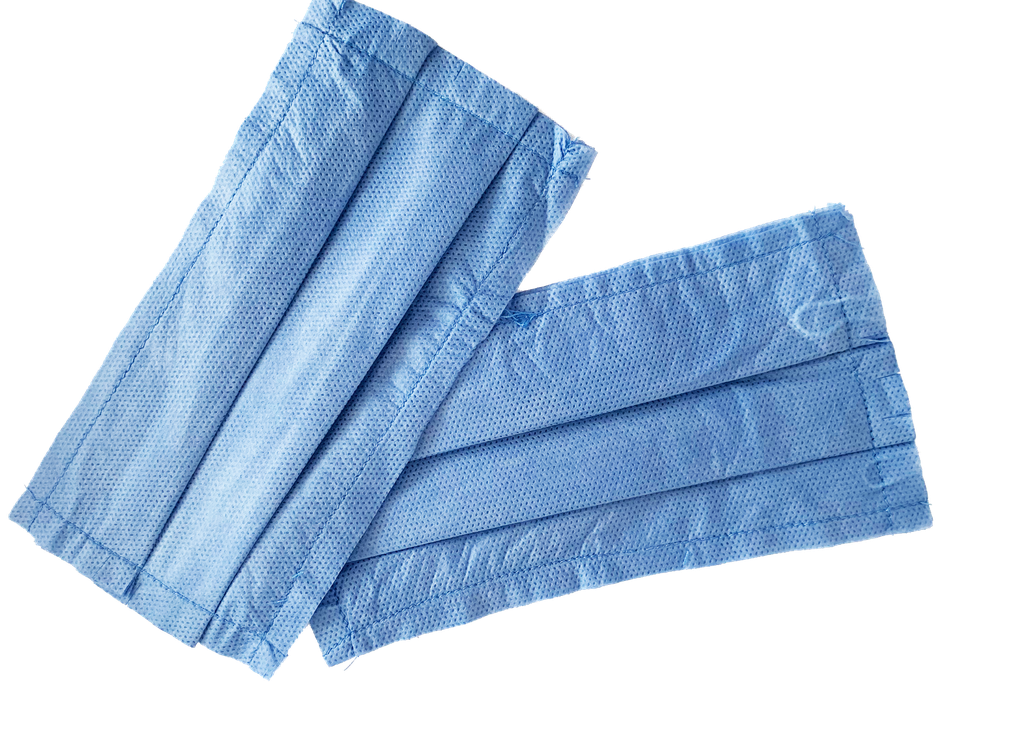 CUBREBOCAS 3 CAPAS PLISADO