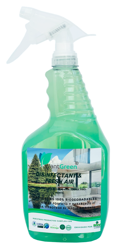 DISINFECTANT FRESH AIR AROMA PINO Y MENTA 1 lt.