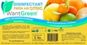 DISINFECTANT FRESH AIR CITRUS AROMA CITRICOS 5 lts.