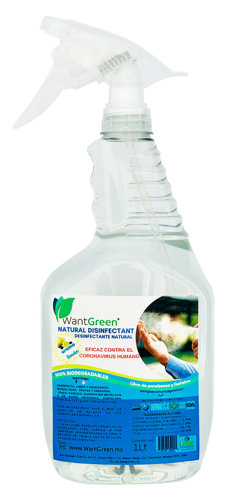 DISINFECTANT FRESH AIR LEMON AROMA LIMON 1 lt.