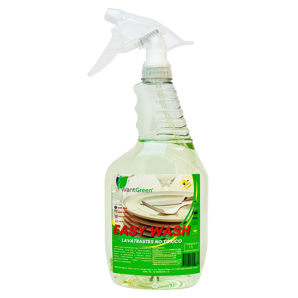 EASY WASH LAVA TRASTES 1 lt.