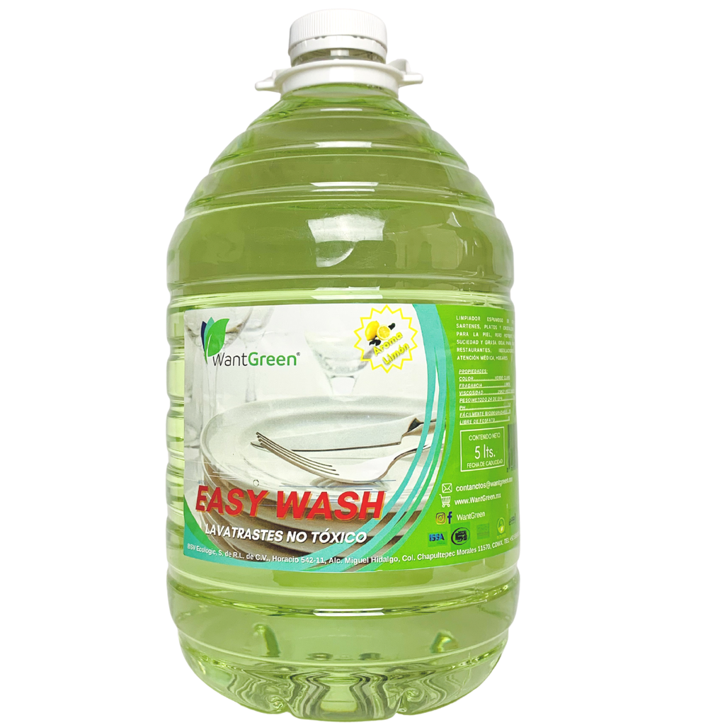 EASY WASH LAVA TRASTES 5 lts.
