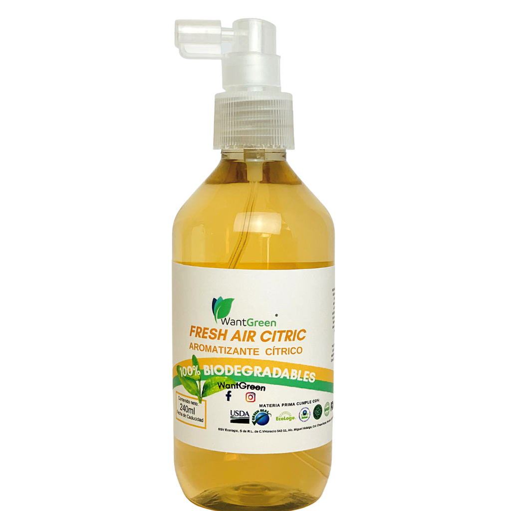 FRESH AIR CITRIC AROMATIZANTE CITRICO 240 mls.