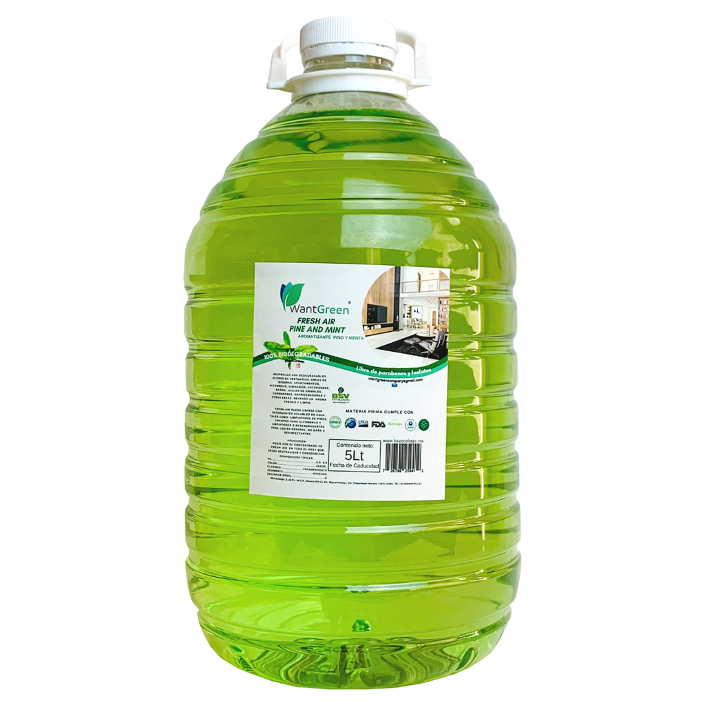 FRESH AIR PINE & MINT AROMATIZANTE PINO Y MENTA 5 lts.