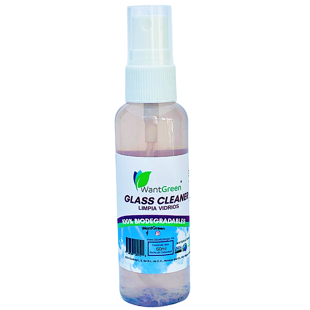 GLASS CLEANER	LIMPIA VIDRIOS 60 ml.