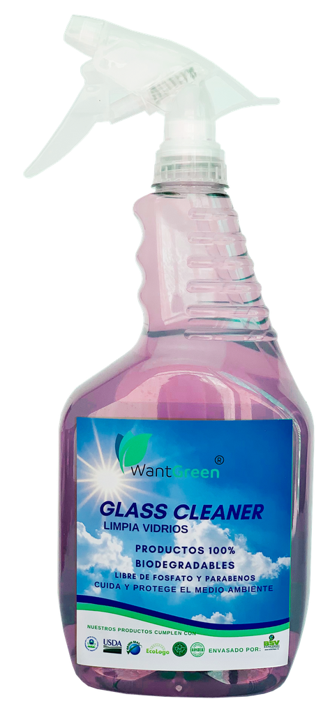 GLASS CLEANER LIMPIA VIDRIOS 1 lt.