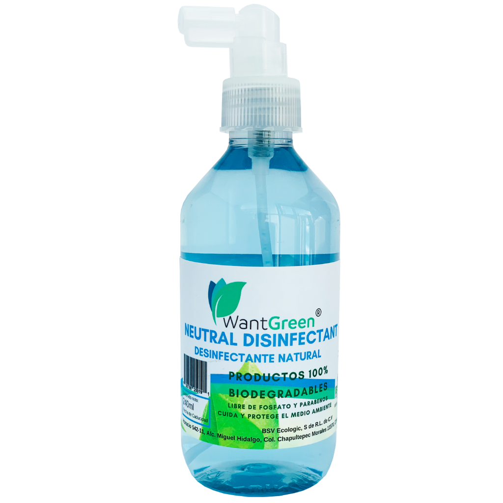 NATURAL DISINFECTANT 240 mls.