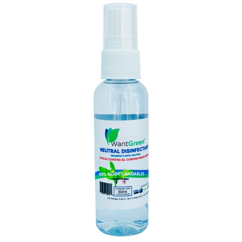NATURAL DISINFECTANT 60 mls.