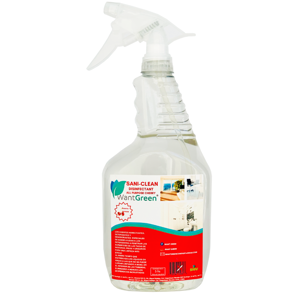SANI-CLEAN DISINFECTANT ALL PURPOSE CHERRY 1 lt.