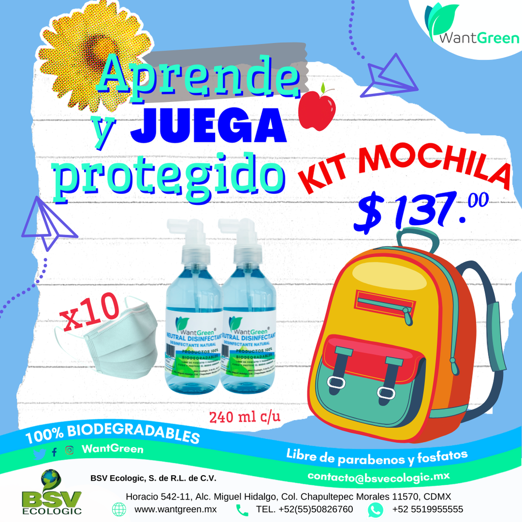 KIT MOCHILA