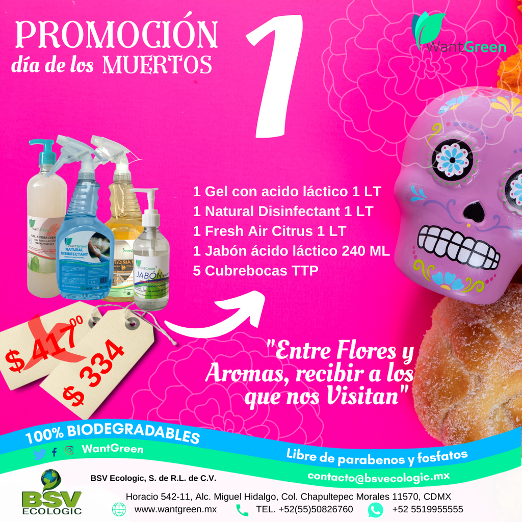 KIT PROMOCION 1 TODOS LOS SANTOS