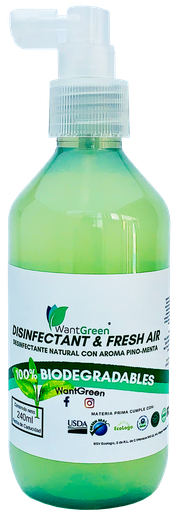 [WGD&FAA240ML] DISINFECTANT FRESH AIR AROMA PINO Y MENTA 240 mls.