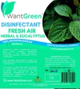 [WGDFAH&EA1LT] DISINFECTANT FRESH AIR HERBAL & EUCALYPTUS AROMA EUCALIPTO 1 lt.