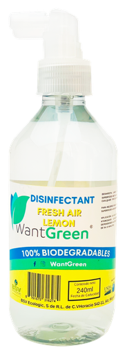 [WGD&FALA240ML] DISINFECTANT FRESH AIR LEMON AROMA LIMON 240 mls.