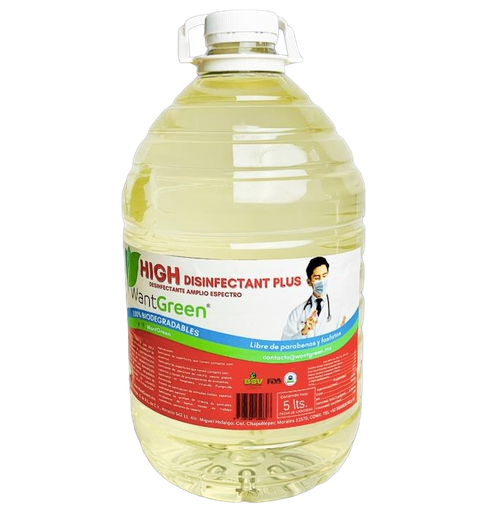 [WGF29HDPG5LT] HIGH DISINFECTANT PLUS 5 lts.