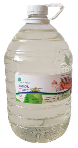 [WGJSALG5LT] JABÓN SANITIZANTE CON ACIDO LÁCTICO 5 lts.