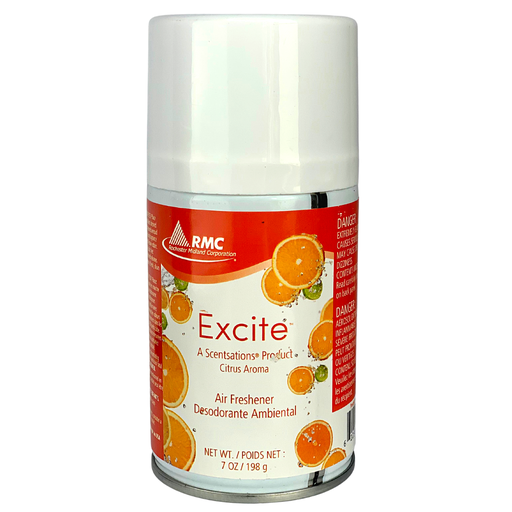 [RMCAFECA198GRS] RMC AIR FRESHENER EXCITE CITRUS AEROSOL 198 grs.