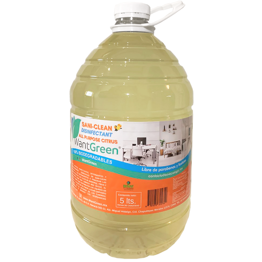 [WGSCDAPCG5LT] SANI-CLEAN DISINFECTANT ALL PURPOSE CITRUS 5 lts.