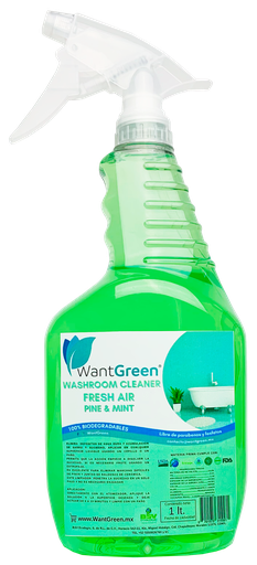 [WGWC&FAPMA1LT] WASHROOM CLEANER LIMPIA BAÑOS CON AROMA PINO Y MENTA 1L