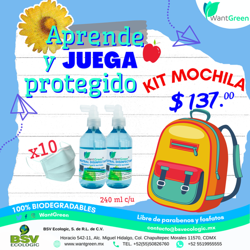 KIT MOCHILA